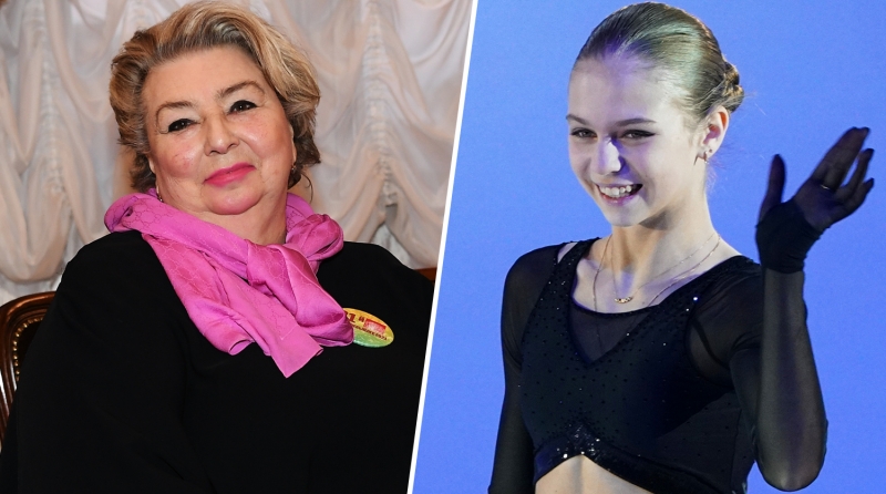 «Она у правильного тренера, все будет хорошо»: Тарасова трогательно поздравила Трусову
