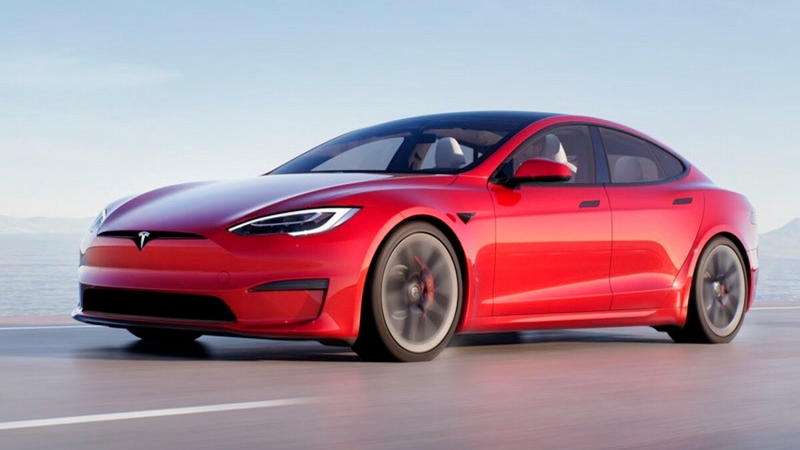 Самая быстрая машина в мире: Tesla представила Model S Plaid