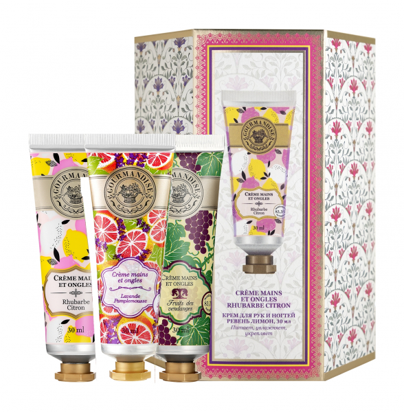 Gourmandise Hand Cream Trio Set VII Набор кремов для рук